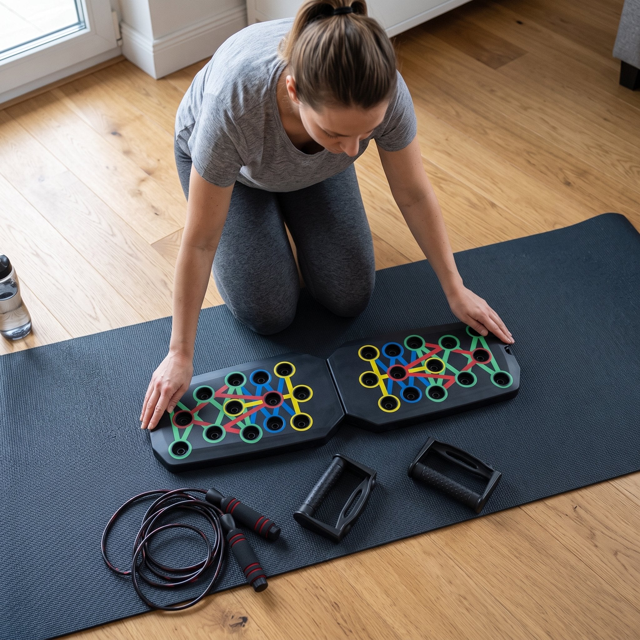 Black Board With Skipping Rope